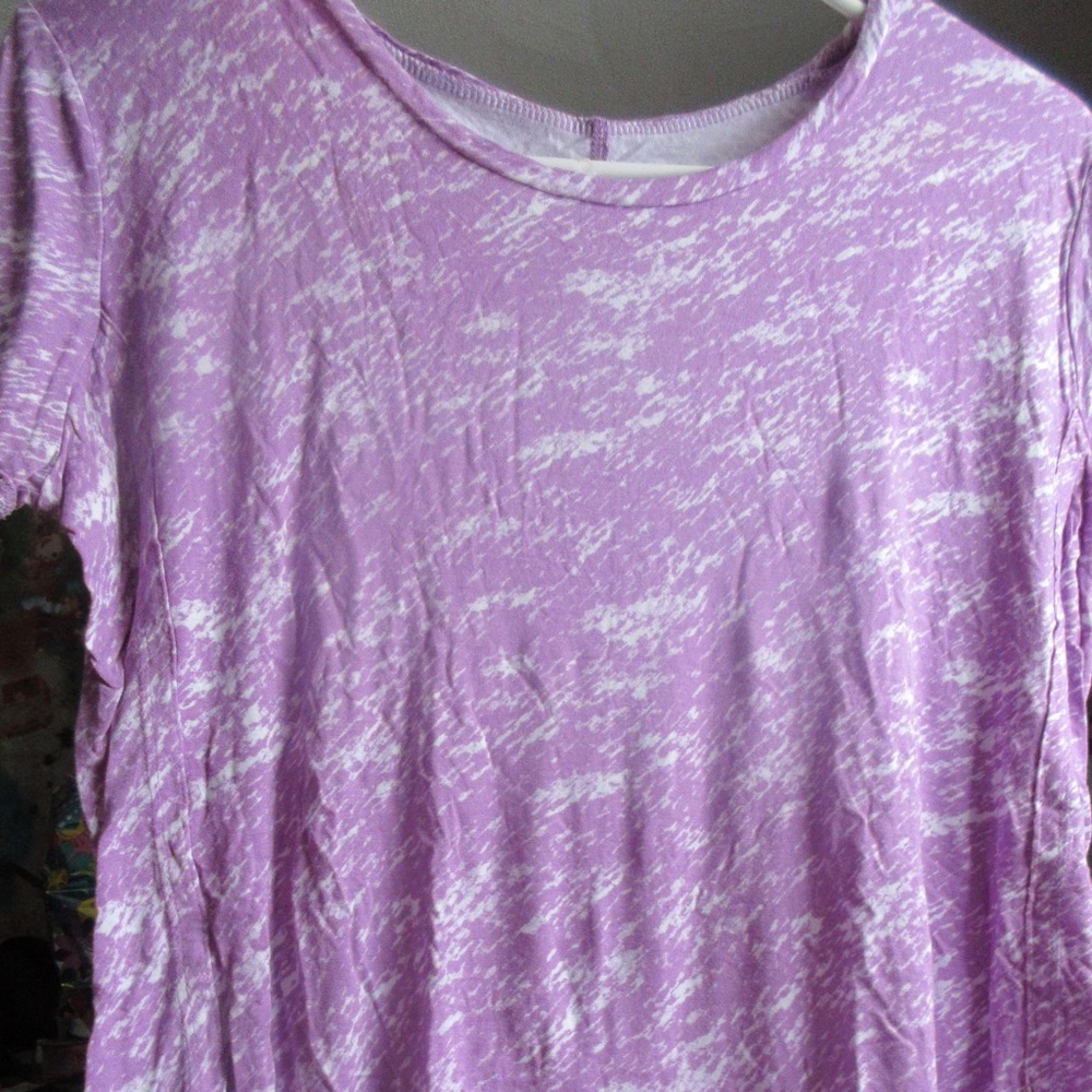 Purple shirt
